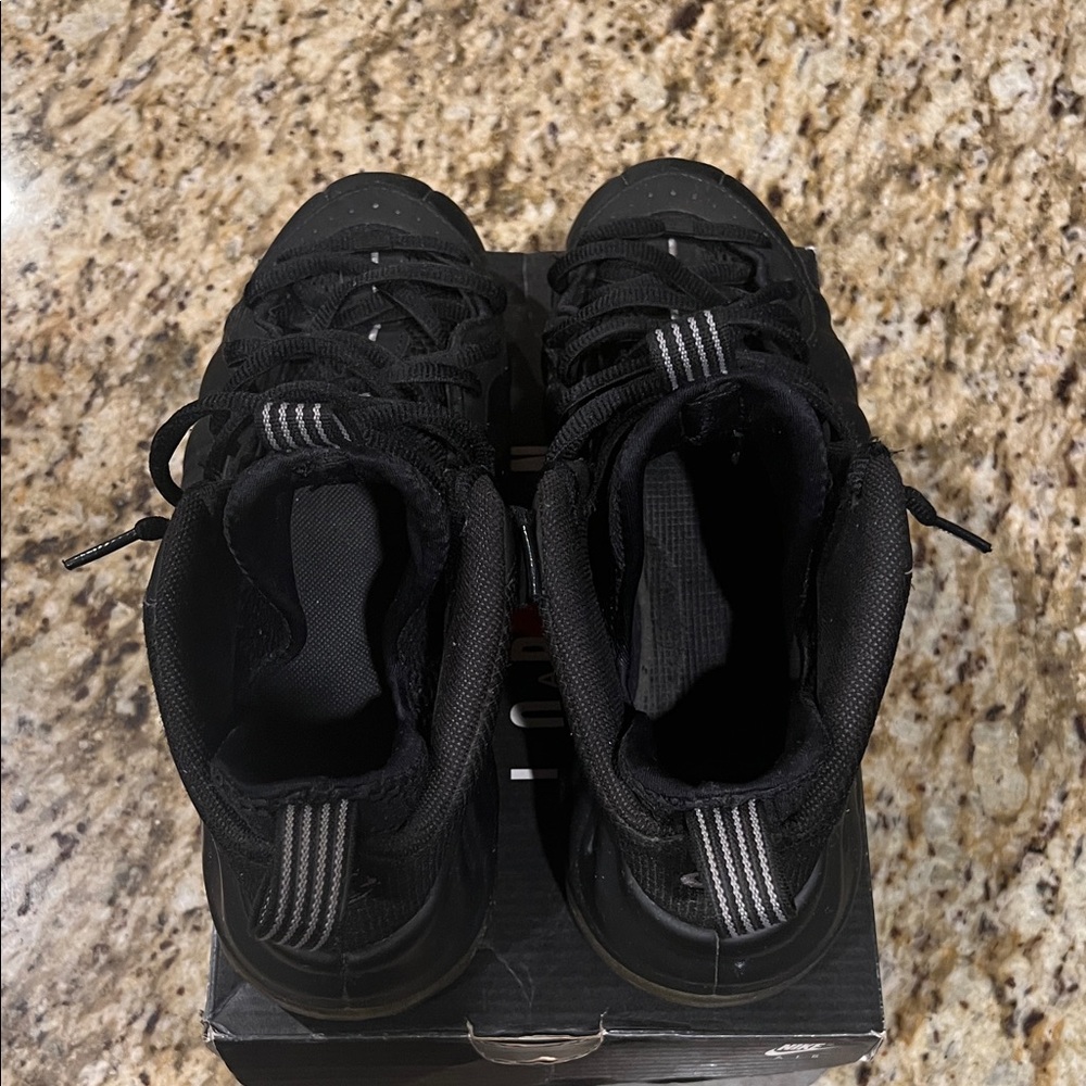 Nike Black Foamposite Sneakers - Picture 3 of 4